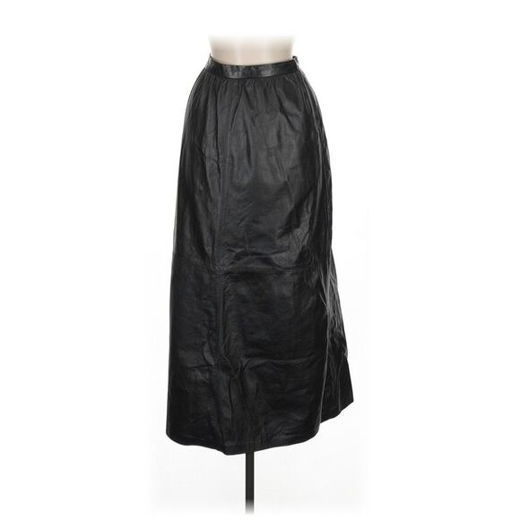JH Collectibles Genuine Leather Black Maxi 6 - Picture 3 of 5